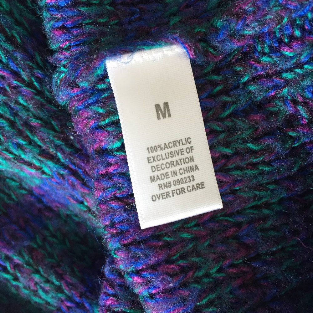 Roxy Mermaid Colored Pullover Sweater - image 6